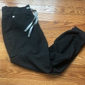 Figs Black Joggers